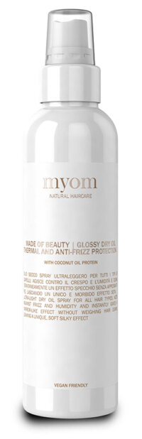 Myom Glossy Dry Oil purškiamas sausas aliejus, 150 ml. | Simitri.lt